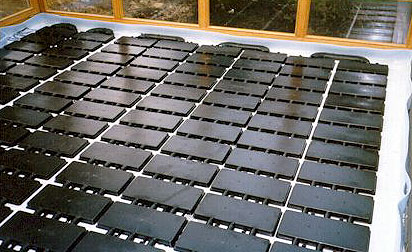 Heizflchenabdeckungen mit integrierten Aluminium-Wrmeverteilern